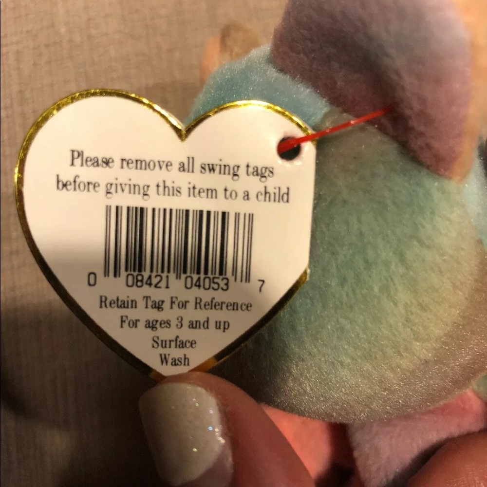 Peace TY Beanie Baby - Picture 4 of 6